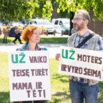 В Литве гомофобы устроили протест против закона о равных партнерствах