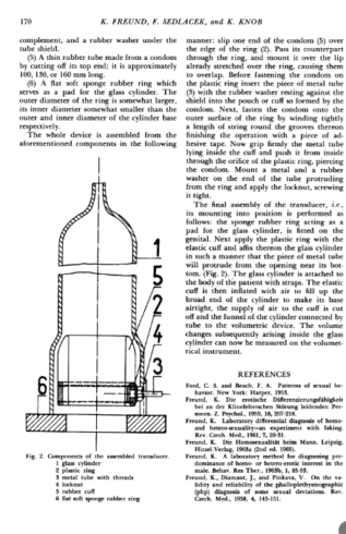 Описание плетизмографа из &laquo;Журнала экспериментального анализа поведения&raquo;, 1965 г.