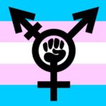 Trans liberation now флаг борьбы транс-сообщества