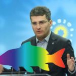 Мамука Мдинарадзе с гей-рыбой