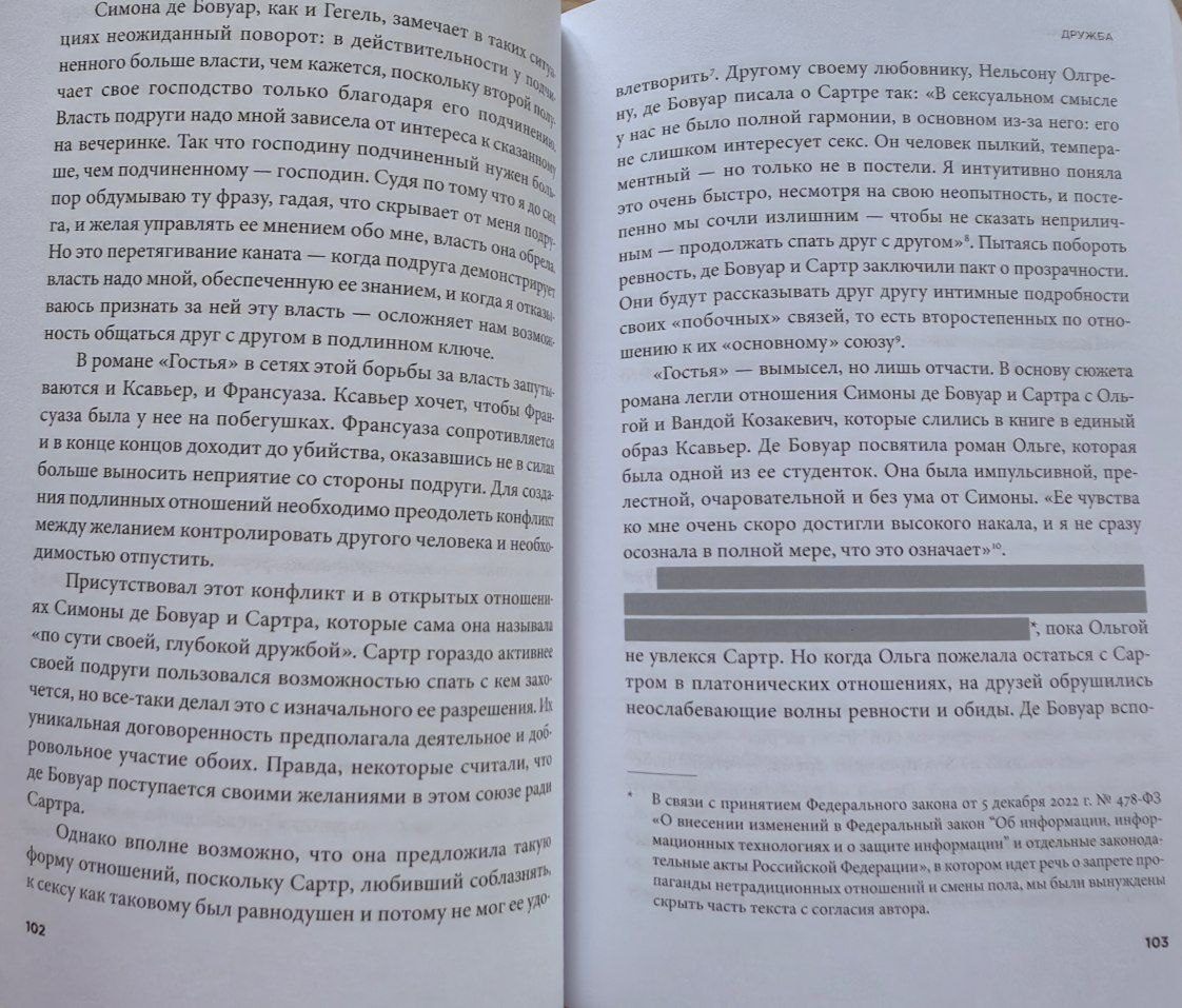 ЛГБТ Симона де Бовуар