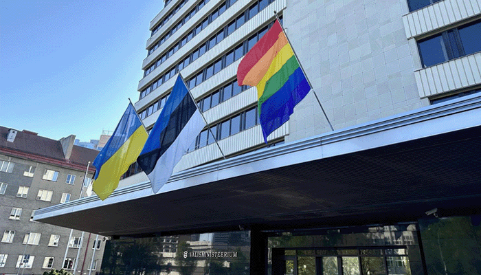 Эстония ЛГБТ флаги