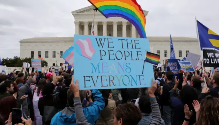 Trans support banner