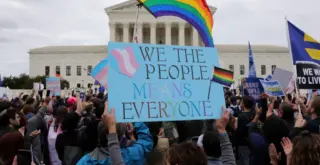 Trans support banner